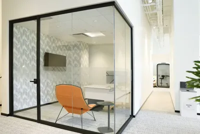 moodwall P3 glass wall system